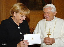 ангела меркель приветствовала пасторское послание папы римского